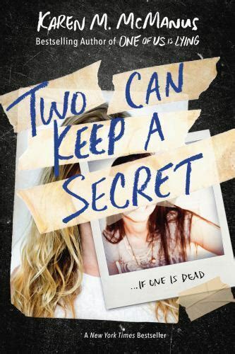 Two Can Keep A Secret By Karen M Mcmanus Anilio