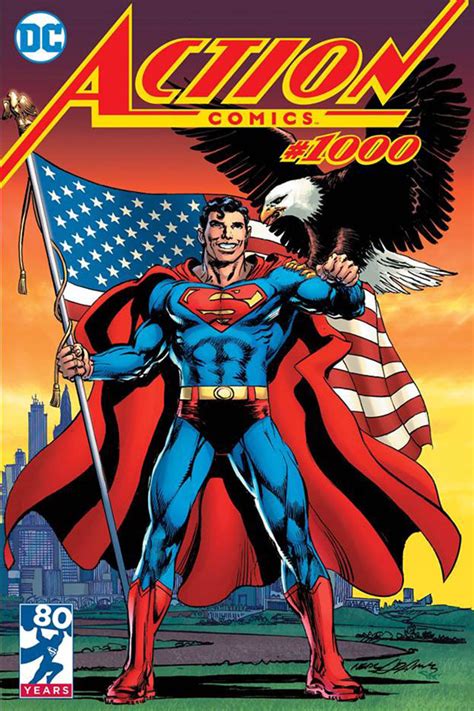 Action Comics 1000 Variant By Neal Adams 2018 Legends Comics And