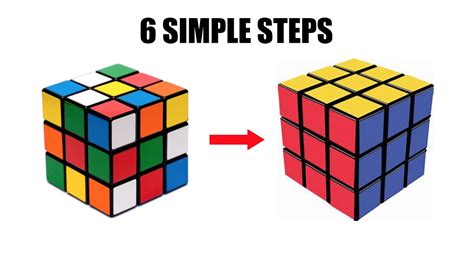 How To Solve A Rubiks Cube In 6 Easy Steps Youtube