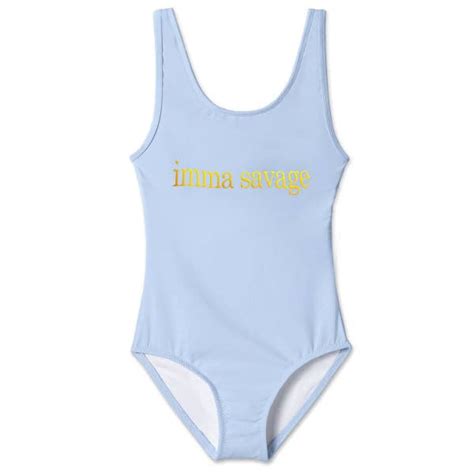 Stella Cove Imma Savage Swimsuit Blue Gypsy Girl Tween Boutique