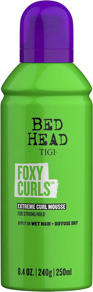 Foxy Curls Curly Hair Mousse For Strong Hold Bedhead