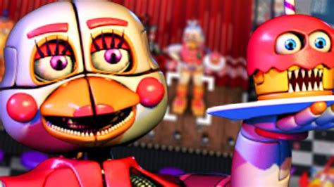 Funtime Chica Unlocked Five Nights At Freddys 6 Easter Egg Youtube