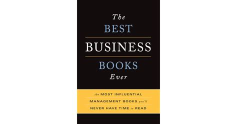 The Best Business Books Ever The Most Influential Management Books You