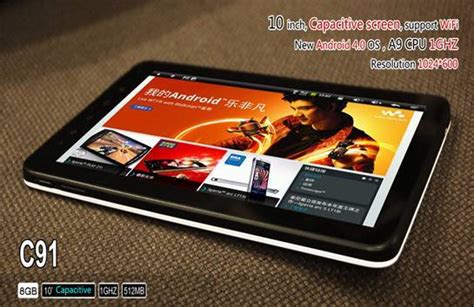 Zenithink C91 Upgrade 10 Android Tab Za Powered By