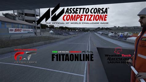 Assetto Corsa Competizione IGTC Championship Round 2 Laguna Seca