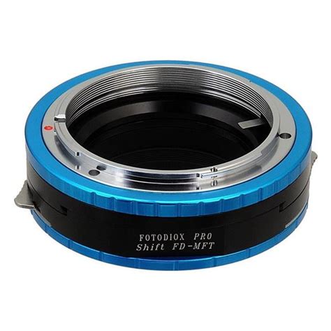 fotodiox fd mft p shift pro lens mount shift adapter canon fd and fl 35