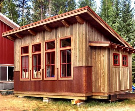 Shed Roof Cabin By Lost Cabin Studios Sandpoint Idaho Small House