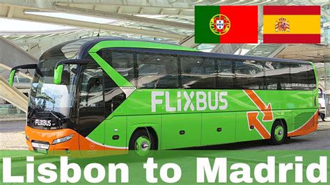 Flixbus Portugal To Spain By Bus Youtube