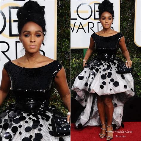 Janelle Monae In Armani At The 74th Golden Globe Awards