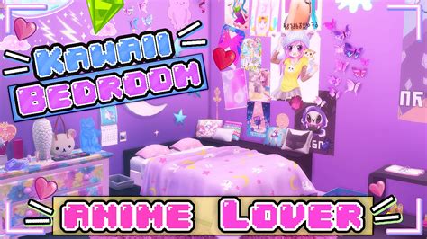 The Sims 4 Room Build Kawaii Anime Bedroom