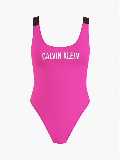 Calvin Klein Intense Power Scoop Back Swimsuit