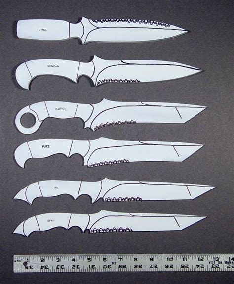 Knife Pattern Knife Patterns Knife Knife Making