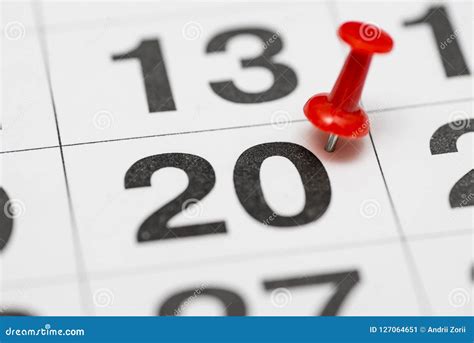 Pin On The Date Number 20 The Twentieth Day Of The Month Is Marked