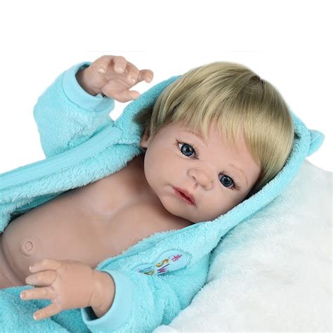 Inch Full Body Silicone Reborn Dolls Boy Doll Reborn Babies Cm