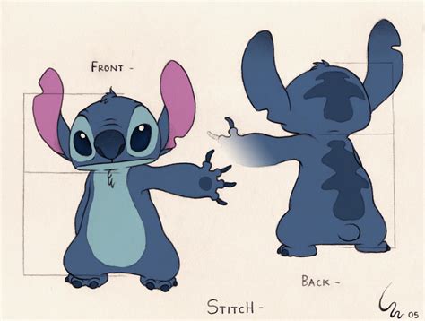 Character Guide Line Stitch By Ribera On Deviantart