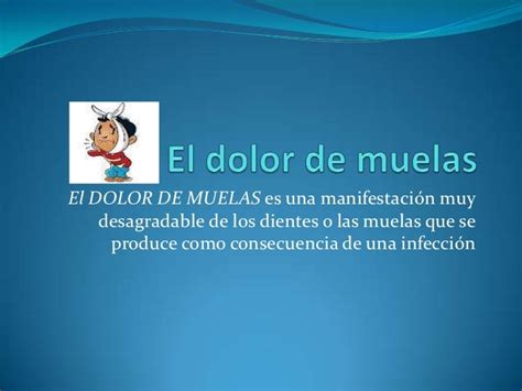 El Dolor De Muelas