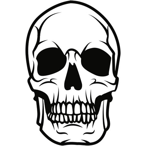 Skull In 2020 Skull Svg Skull Silhouette