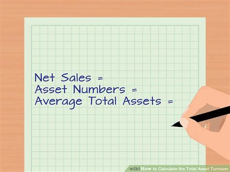 It's important to remember that the asset turnover rate formula relies on you knowing your figures for total assets and net sales. How to Calculate the Total Asset Turnover: 7 Steps (with ...
