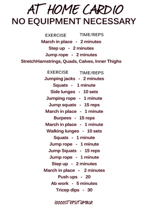 More Workouts