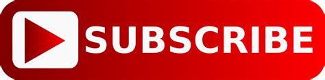 Youtube Subscribe Red Png Transparent Background Free Download 39353
