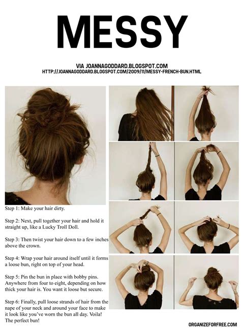 easy way to make perfect but messy bun easy hairstyles for long hair hair hacks long hair styles