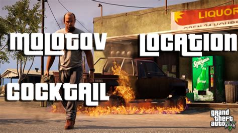 Grand Theft Auto 5 Easter Egg Weapon Molotov Cocktail Location Youtube