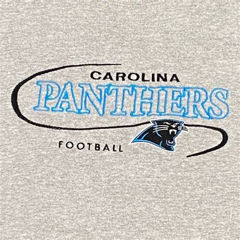 Vintage Carolina Panthers Crewneck Sweatshirt Logo Athletic Etsy