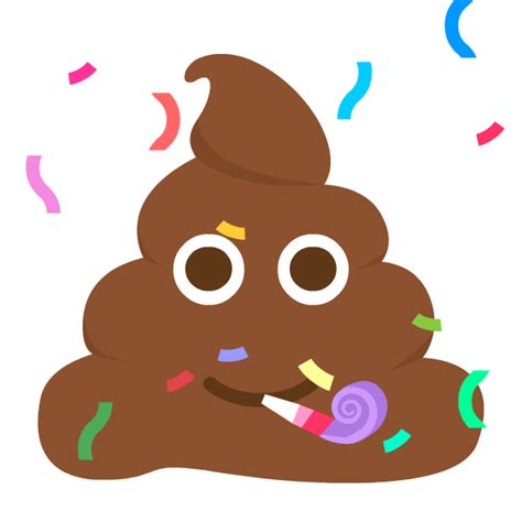 Poo Emoji Cute Animated Poop Emoji Stickers By The