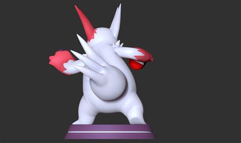 Zangoose Pokemon Fanart 3d Model 3d Printable Cgtrader