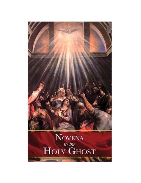 Novena Book Novena To The Holy Ghost Custom Rosaries And Religious