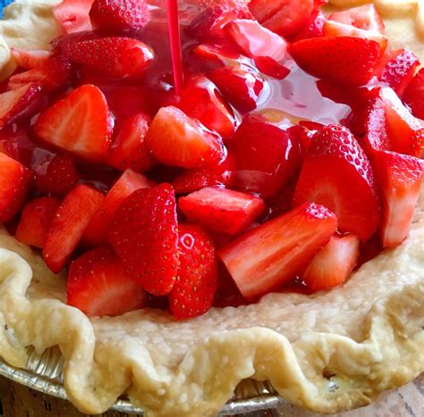 Easy Fresh Strawberry Pie Wholesome Farmhouse Recipes