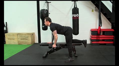 Single Arm Dumbbell Bent Over Row Youtube