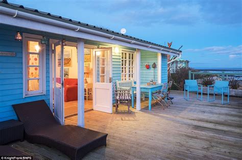 Bembridge Beach Hut Complete With Its Own Timber Shack Goes On Sale For