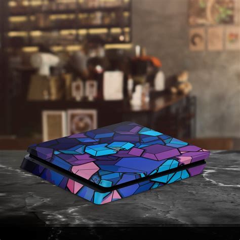 Ps5 Skin Cubes Ps4 Skin Purple Abstract Ps4 Skin Pink Ps4 Skin Etsy