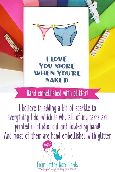 Sexy Valentines Day Valentines Day Card Handmade Greeting Etsy