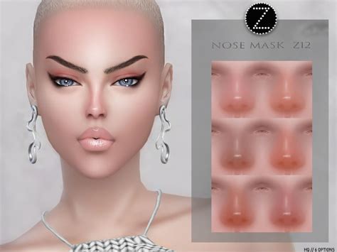 The Sims Resource Nose Mask Z12