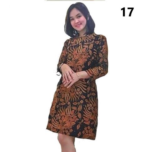 Batik Dress Indonesia Formal Batik Dress Printed Dress Etsy