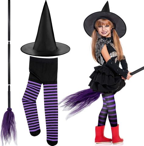 Hand Made Unique Witches Broom Straw Stick Halloween Fancy Dress
