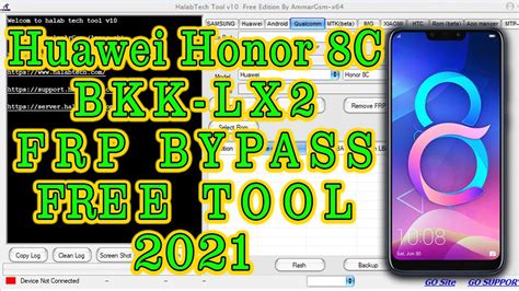 Huawei Honor 8c Bkk Lx2 820 Frp Bypass Latest Security With Free Tool