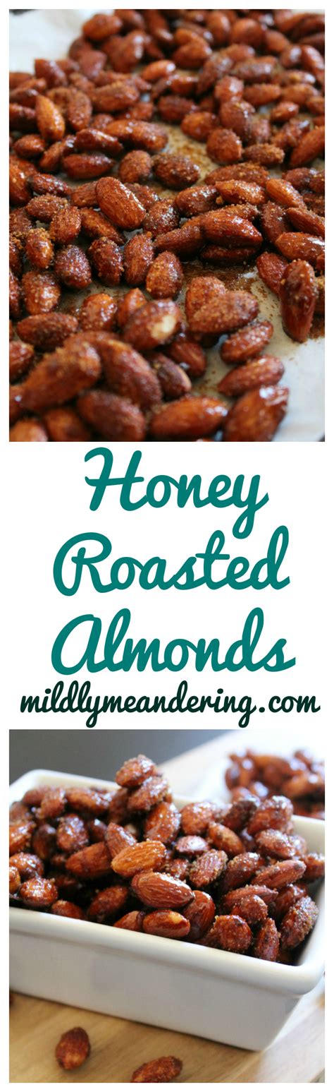 Honey Roasted Almonds Almonds Roasted And Then Covered In A Delicious