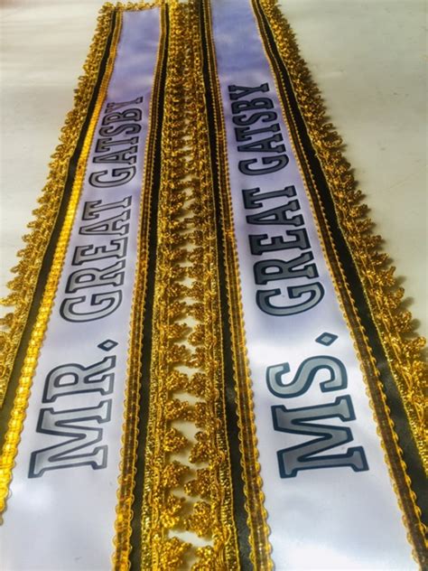 Sash For Pageants And Events Customized No Minimum Order Shopee