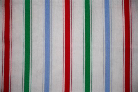 Striped Fabric Texture Green Blue And Red On White Picture Free