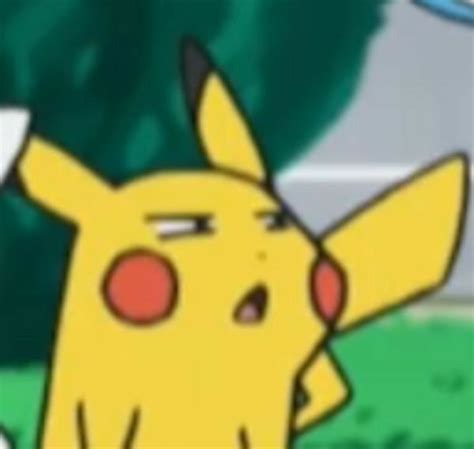 Pin By 🍓 On PokÉmon In 2020 Pikachu Memes Funny Profile Pictures Anime Meme Face