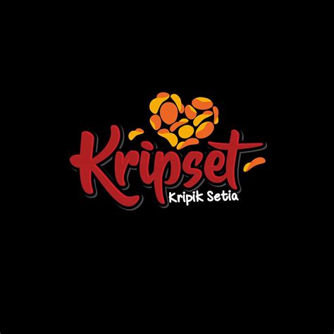 Behance Editing Kripset Kripik Setia Logo Vector Design Food Drink