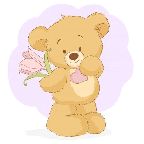Freepik Graphic Resources For Everyone Teddy Bear Cartoon New Year