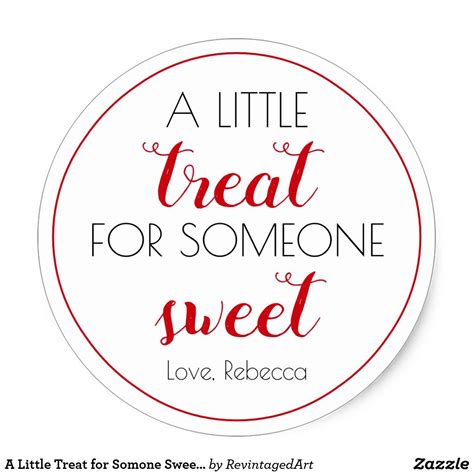 A Little Treat For Someone Sweet Printable