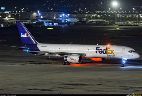 N901fd Fedex Federal Express Boeing 757 200f At Barcelona El Prat