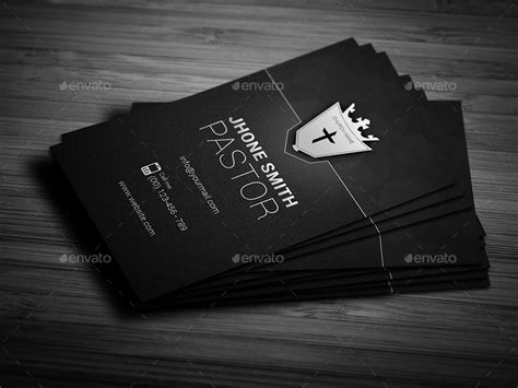 Church Business Cards Christian Church Business Card Template In Psd