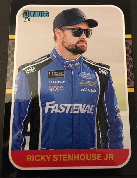 Spade Racing: 2020 Donruss Panini Nascar Cards Unboxing PACK 8