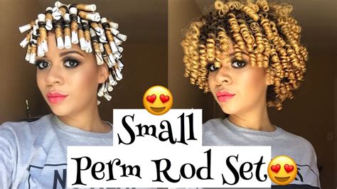 How To Get The Perfect Perm Rod Set With Small Perm Rods Detailed Natural Hair Youtube